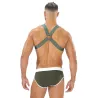 TOF Paris Harnais élastique Fetish X Khaki